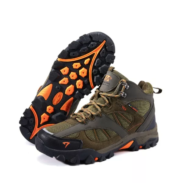 Sepatu Gunung SNTA 481 Green Orange Terbaik