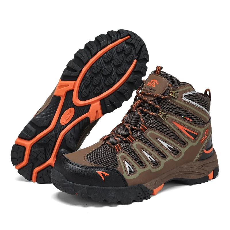 Sepatu Gunung SNTA 500 Brown Orange Terbaru