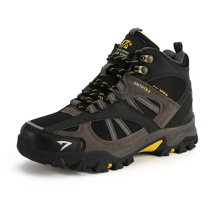 Sepatu Gunung SNTA 611 Black Grey Terbaru