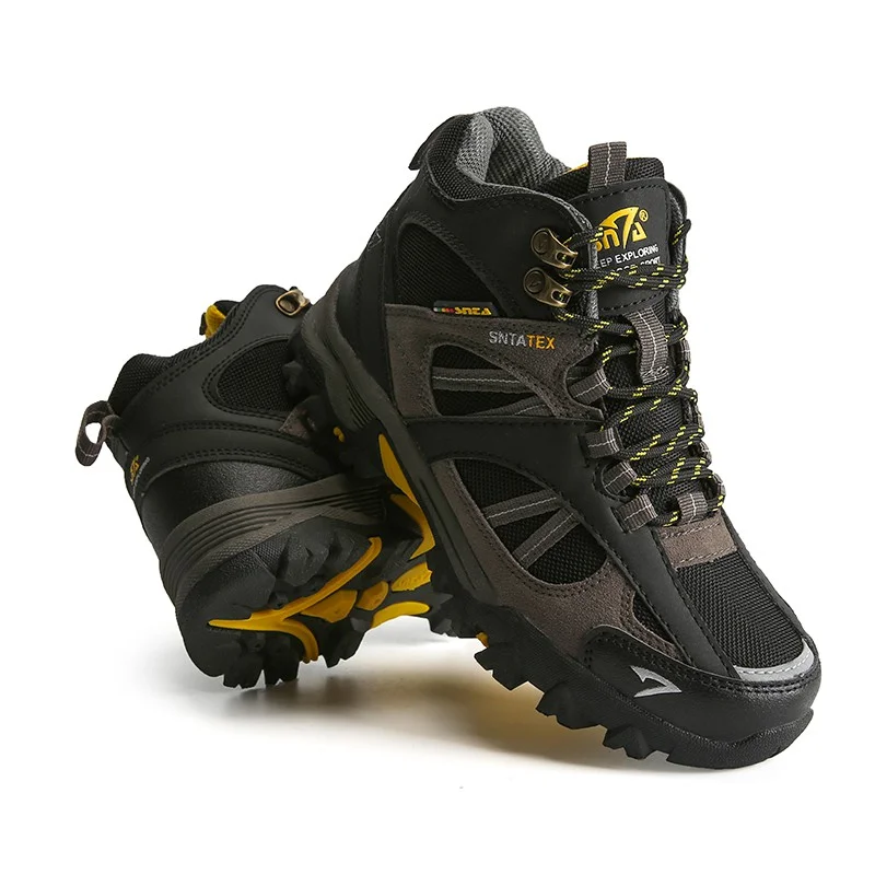 Sepatu Gunung SNTA 611 Black Grey Terbaru