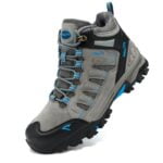 sepatu gunung snta 494 grey blue