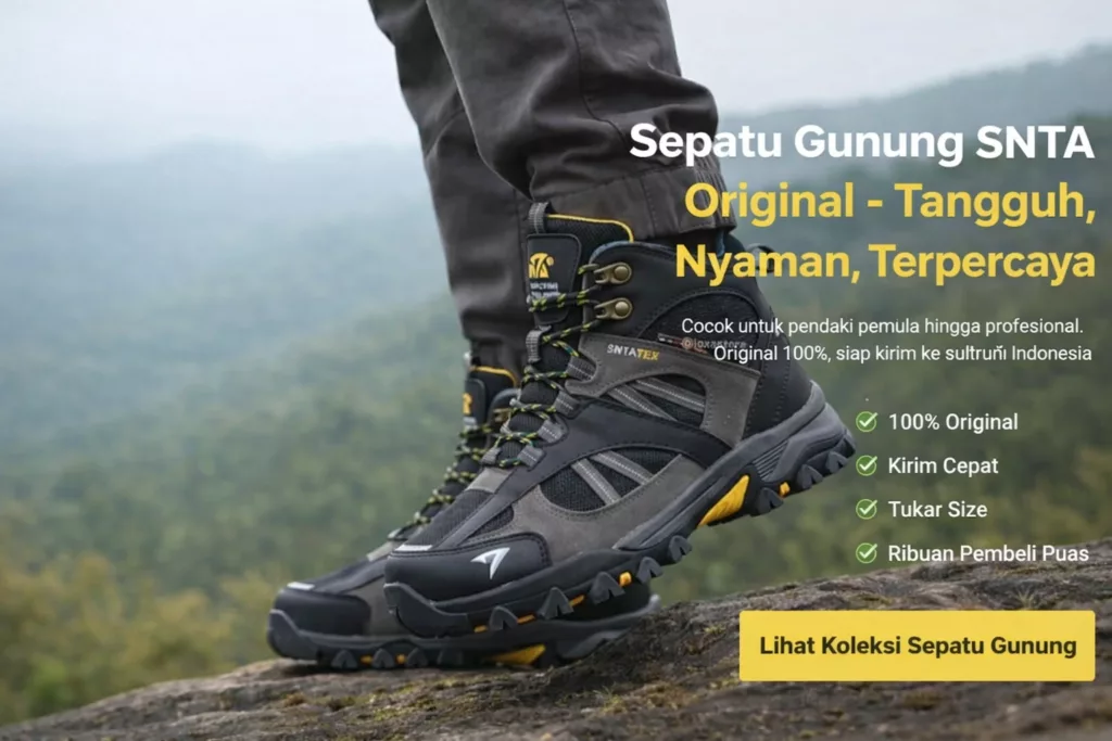 Hero GMsport Sepatu Gunung SNTA Original
